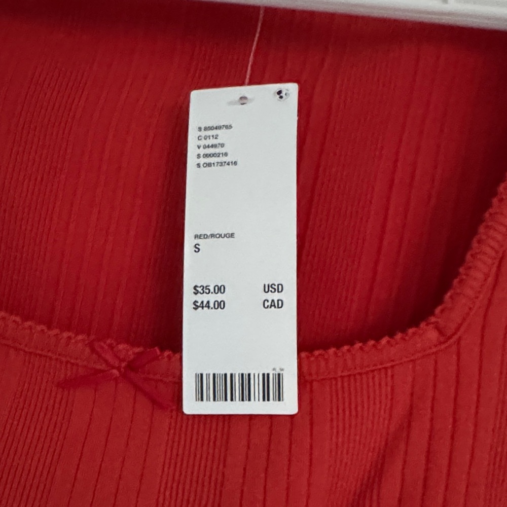 Urban Outfitters Scarlet Square Neck Long Sleeve Top - Picture 2 of 4